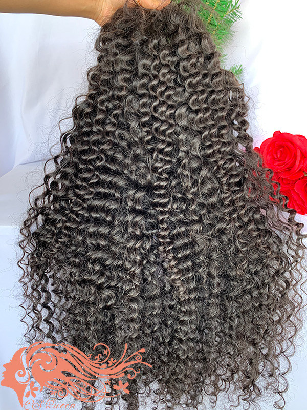 Csqueen 9A Water Wave U part wig natural hair wigs 180%density